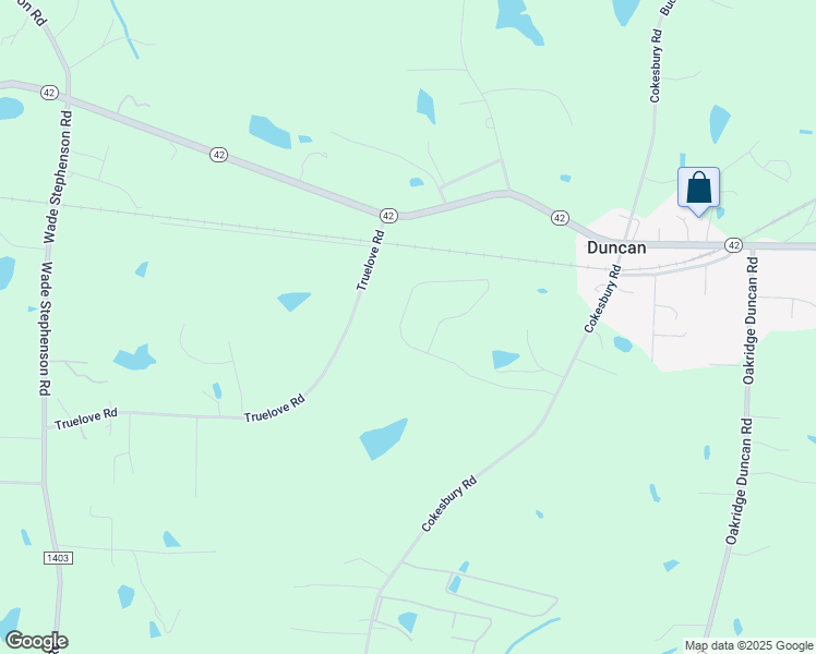 map of restaurants, bars, coffee shops, grocery stores, and more near 386 Cokesbury Park Lane in Fuquay Varina