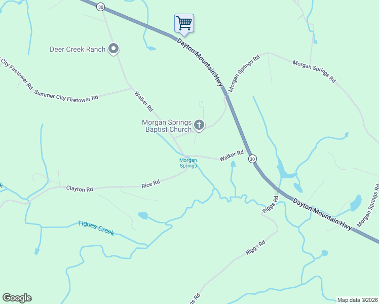 map of restaurants, bars, coffee shops, grocery stores, and more near 1881 Morgan Springs Road in Dayton