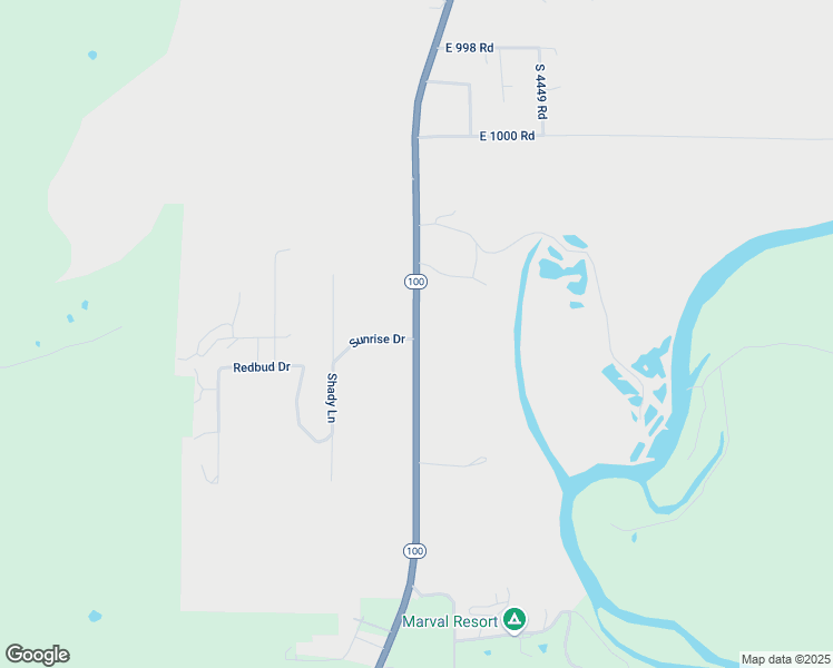 map of restaurants, bars, coffee shops, grocery stores, and more near Highway 100 in Gore