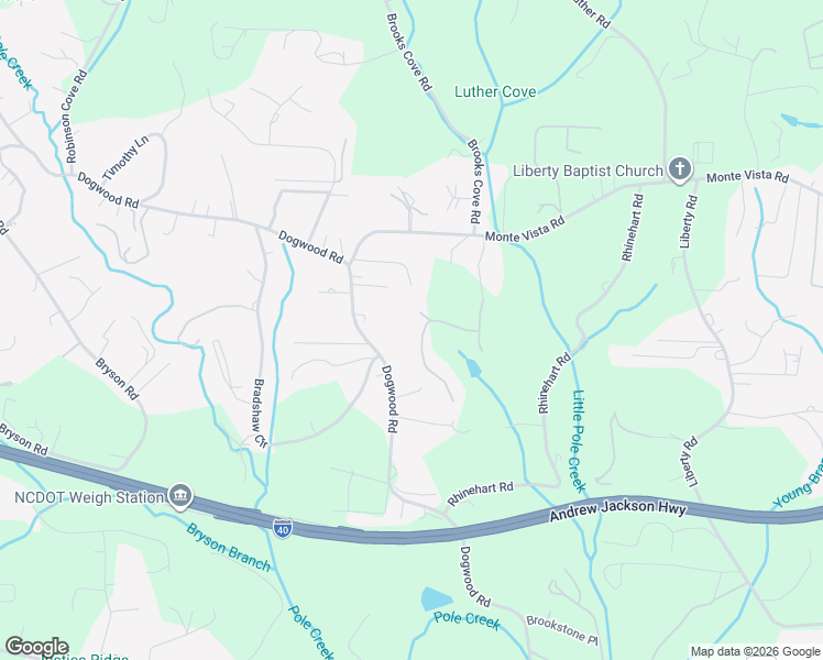 map of restaurants, bars, coffee shops, grocery stores, and more near 26 Farm Pond Lane in Candler