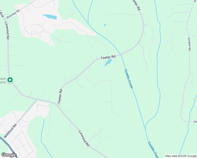map of restaurants, bars, coffee shops, grocery stores, and more near 151 Walden Drive in Mooresville