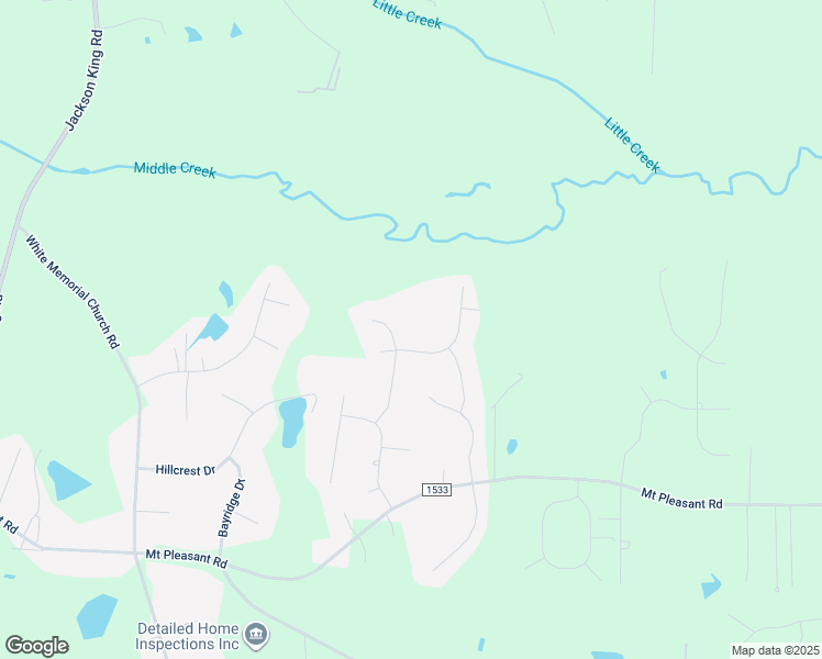 map of restaurants, bars, coffee shops, grocery stores, and more near 818 November Lane in Johnston County