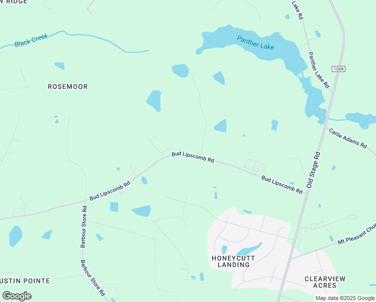 map of restaurants, bars, coffee shops, grocery stores, and more near 2393 Bud Lipscomb Road in Wake County