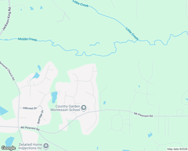 map of restaurants, bars, coffee shops, grocery stores, and more near 834 November Lane in Johnston County