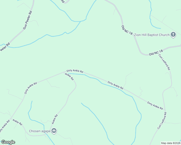 map of restaurants, bars, coffee shops, grocery stores, and more near 230 Dirty Ankle Road in Lawndale