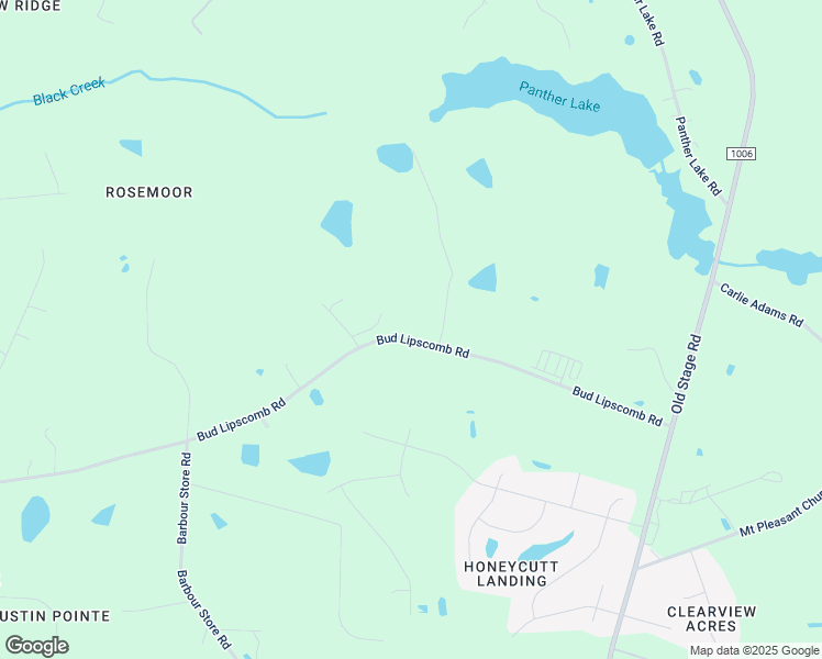 map of restaurants, bars, coffee shops, grocery stores, and more near 2393 Bud Lipscomb Road in Wake County