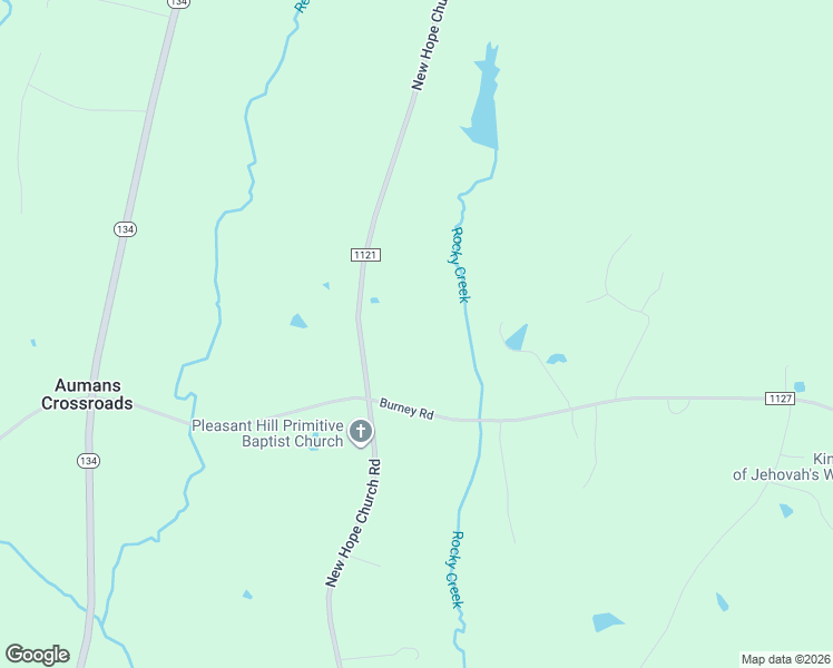 map of restaurants, bars, coffee shops, grocery stores, and more near 4967 New Hope Church Road in Asheboro