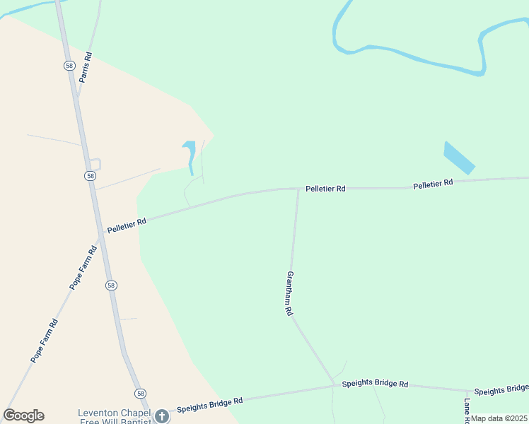 map of restaurants, bars, coffee shops, grocery stores, and more near Pelletier Road in Greene County