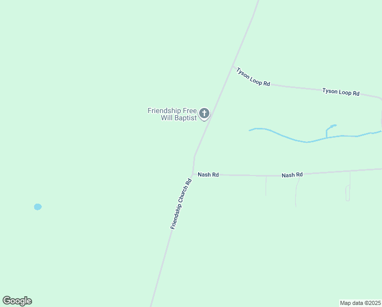 map of restaurants, bars, coffee shops, grocery stores, and more near 2409 Friendship Church Road in Farmville