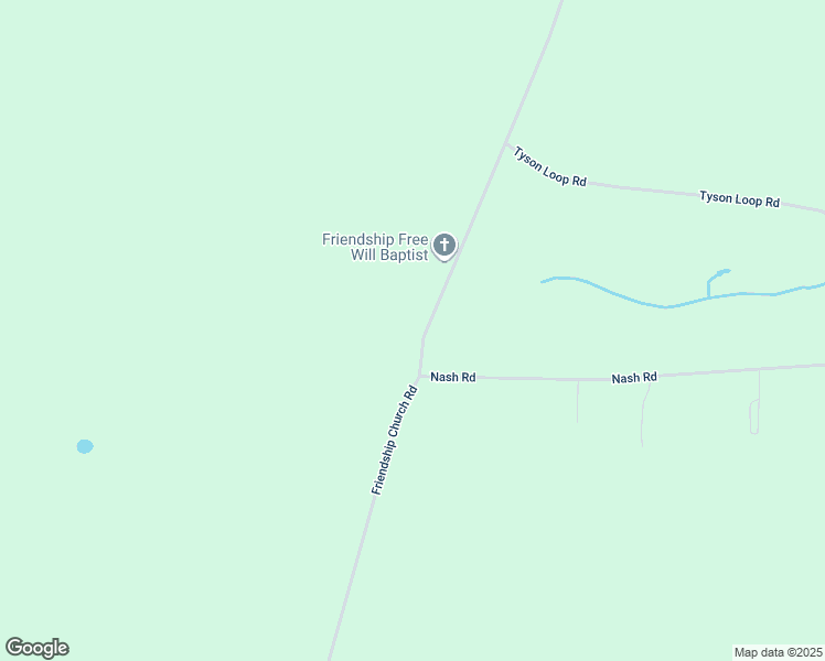 map of restaurants, bars, coffee shops, grocery stores, and more near 2409 Friendship Church Road in Farmville