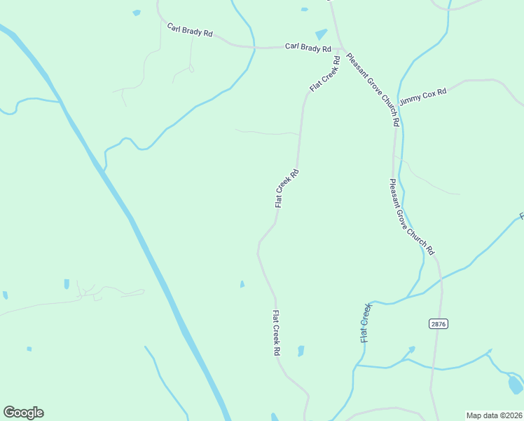 map of restaurants, bars, coffee shops, grocery stores, and more near 6829 Flat Creek Road in Bennett