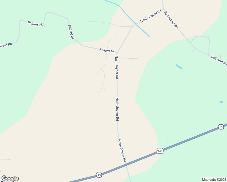 map of restaurants, bars, coffee shops, grocery stores, and more near 2734 Nash Joyner Road in Farmville