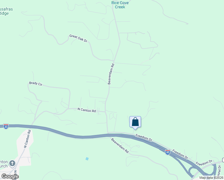 map of restaurants, bars, coffee shops, grocery stores, and more near 36 Robinson Farm Road in Canton