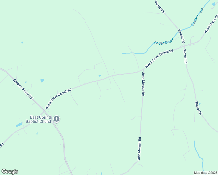 map of restaurants, bars, coffee shops, grocery stores, and more near 635 Wyatt Grove Church Road in Gold Hill