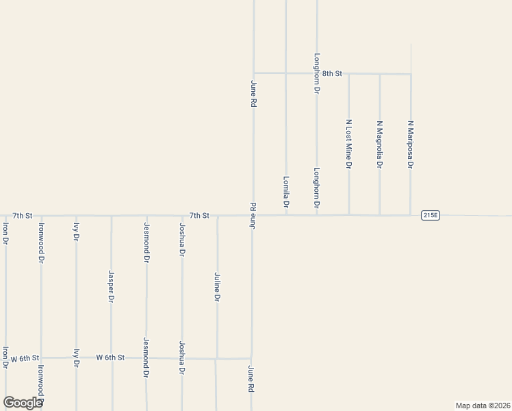 map of restaurants, bars, coffee shops, grocery stores, and more near 7th Street in Dolan Springs