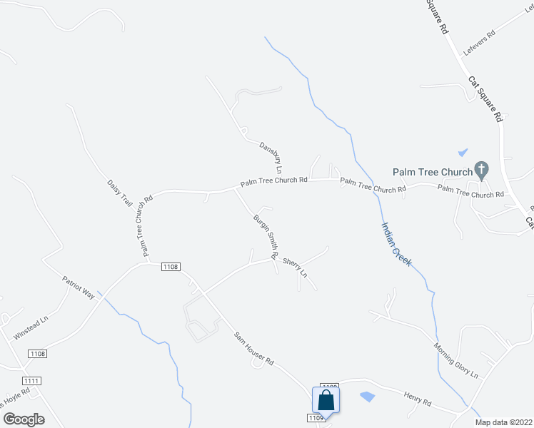 map of restaurants, bars, coffee shops, grocery stores, and more near 2918 Burgin Smith Road in Vale