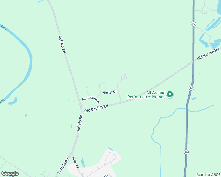 map of restaurants, bars, coffee shops, grocery stores, and more near 70 Hunter Drive in Selma