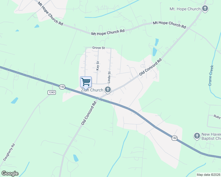 map of restaurants, bars, coffee shops, grocery stores, and more near 8009 Old Concord Road in Salisbury