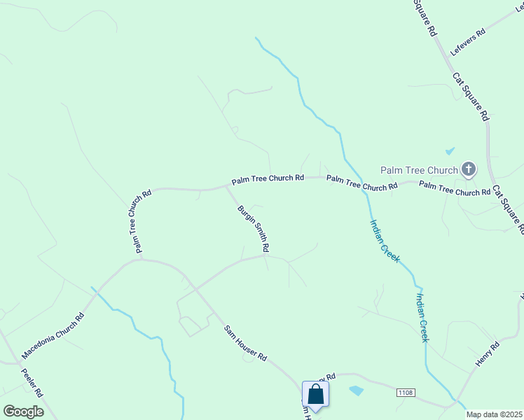map of restaurants, bars, coffee shops, grocery stores, and more near 2918 Burgin Smith Road in Vale