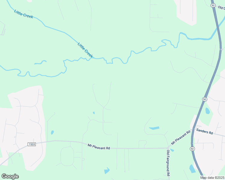 map of restaurants, bars, coffee shops, grocery stores, and more near 322 Steve Ridge in Johnston County