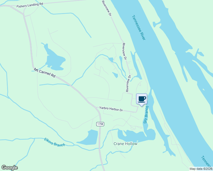 map of restaurants, bars, coffee shops, grocery stores, and more near 128 Rest Lane in Decaturville