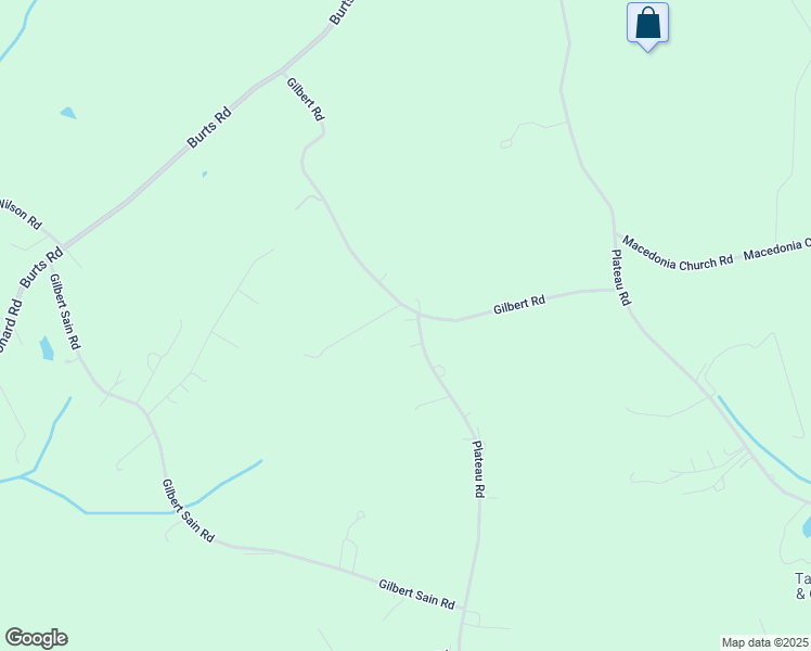 map of restaurants, bars, coffee shops, grocery stores, and more near 4525 Gilbert Road in Vale