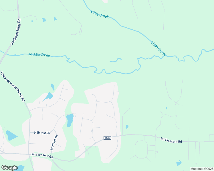 map of restaurants, bars, coffee shops, grocery stores, and more near 733 November Lane in Johnston County