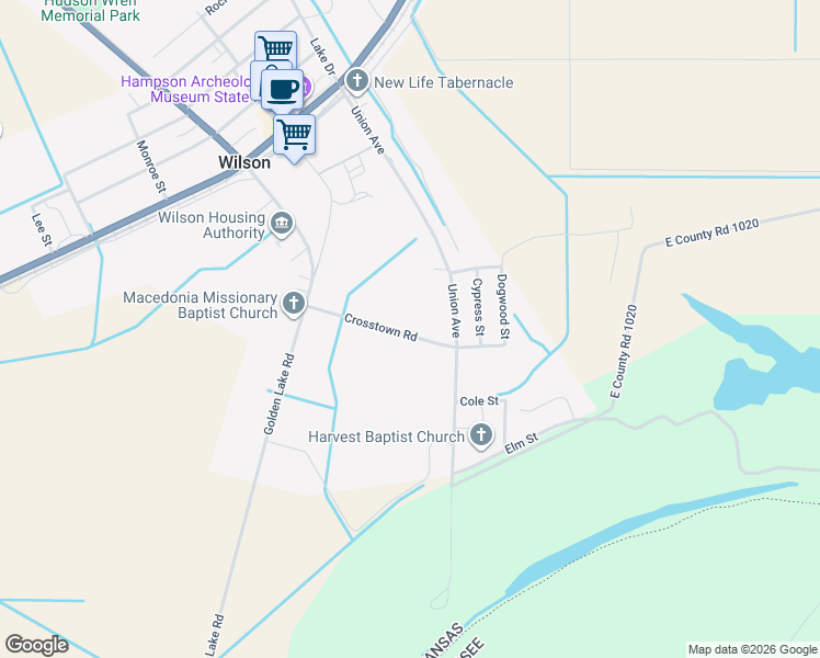map of restaurants, bars, coffee shops, grocery stores, and more near 8 Crosstown Rd in Wilson