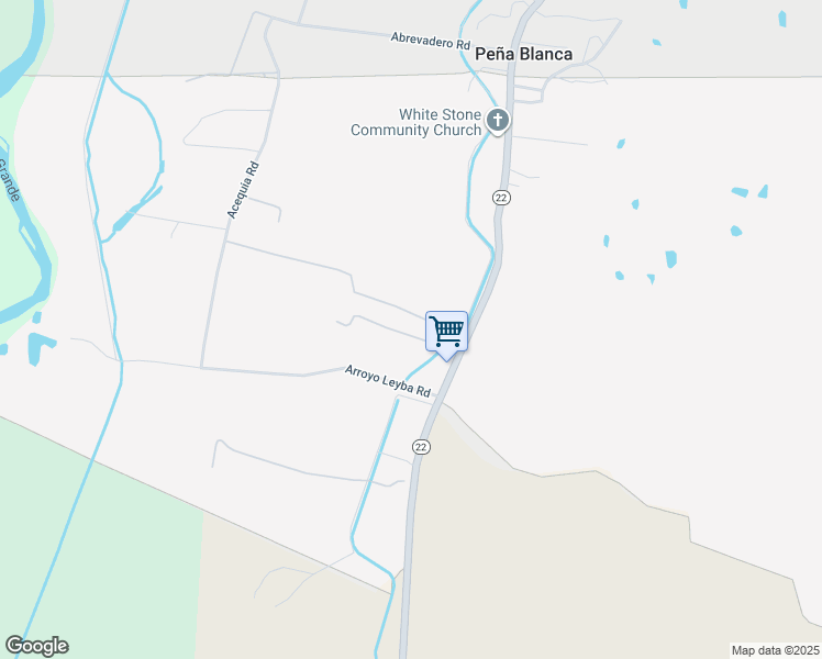 map of restaurants, bars, coffee shops, grocery stores, and more near 21 Lewis Lane in Peña Blanca