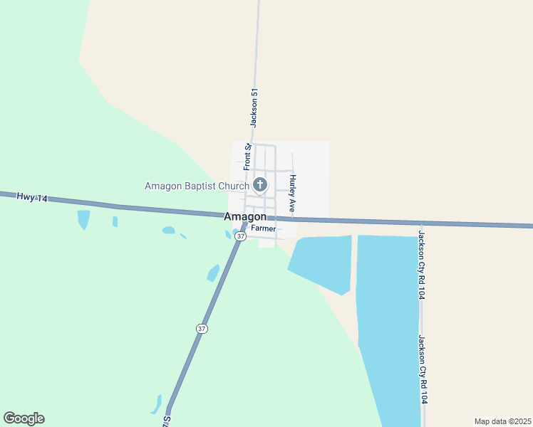 map of restaurants, bars, coffee shops, grocery stores, and more near 219 Arkansas 14 in Amagon