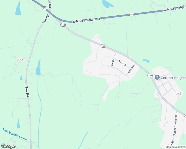 map of restaurants, bars, coffee shops, grocery stores, and more near 480 Willow Oaks Drive in China Grove