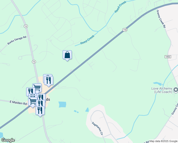 map of restaurants, bars, coffee shops, grocery stores, and more near 4729 Mountain Creek Avenue in Denver