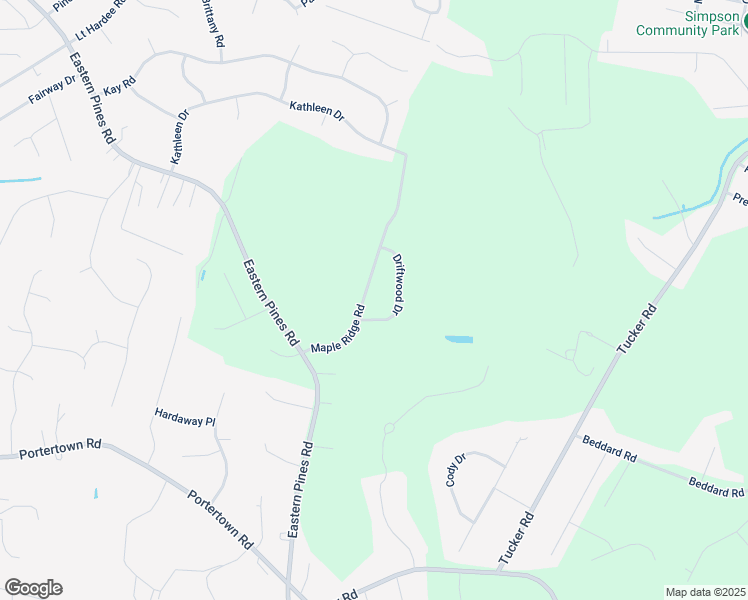 map of restaurants, bars, coffee shops, grocery stores, and more near 849 Maple Ridge Road in Greenville