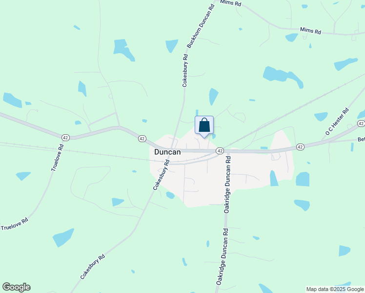 map of restaurants, bars, coffee shops, grocery stores, and more near 6826 Cokesbury Road in Holly Springs