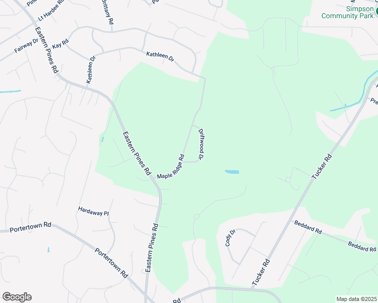 map of restaurants, bars, coffee shops, grocery stores, and more near 849 Maple Ridge Road in Greenville