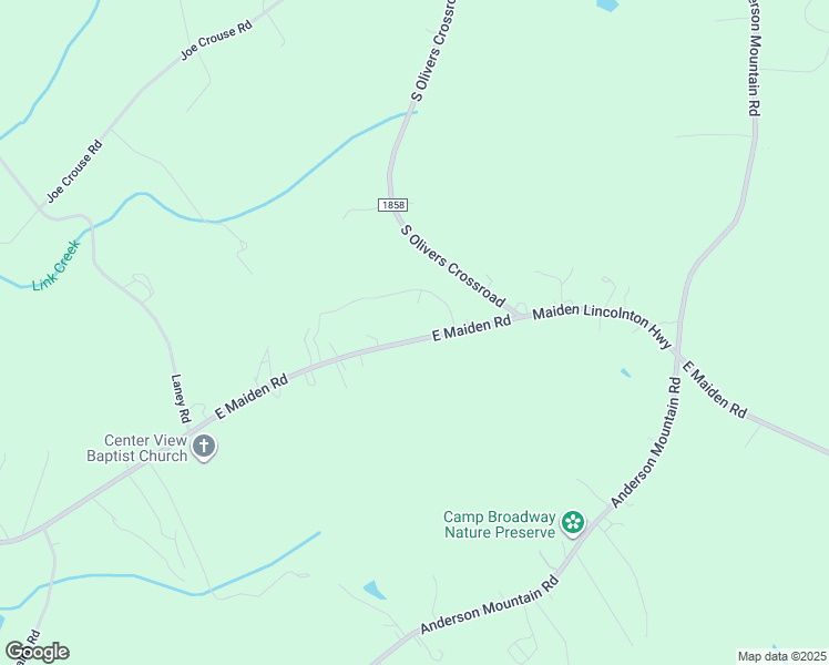 map of restaurants, bars, coffee shops, grocery stores, and more near 4276 East Maiden Road in Maiden