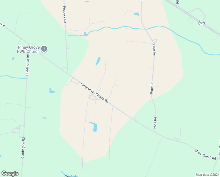 map of restaurants, bars, coffee shops, grocery stores, and more near 85 Glenwood Avenue in Kenly