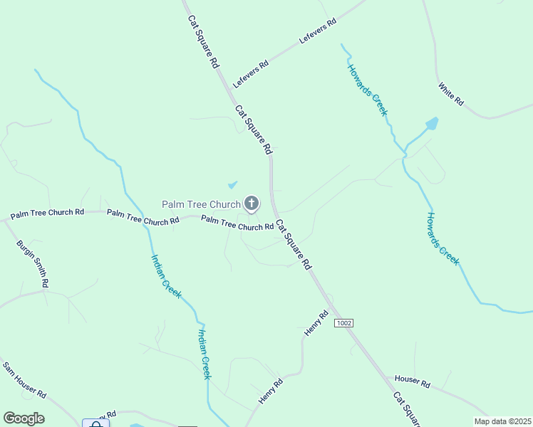 map of restaurants, bars, coffee shops, grocery stores, and more near 3171 Cat Square Road in Vale