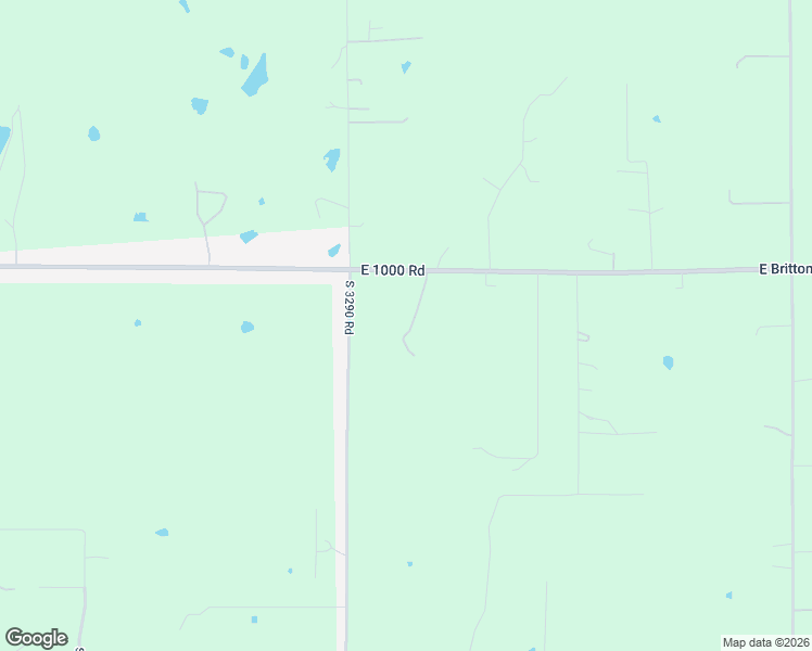 map of restaurants, bars, coffee shops, grocery stores, and more near 329165 East 1000 Road in Harrah