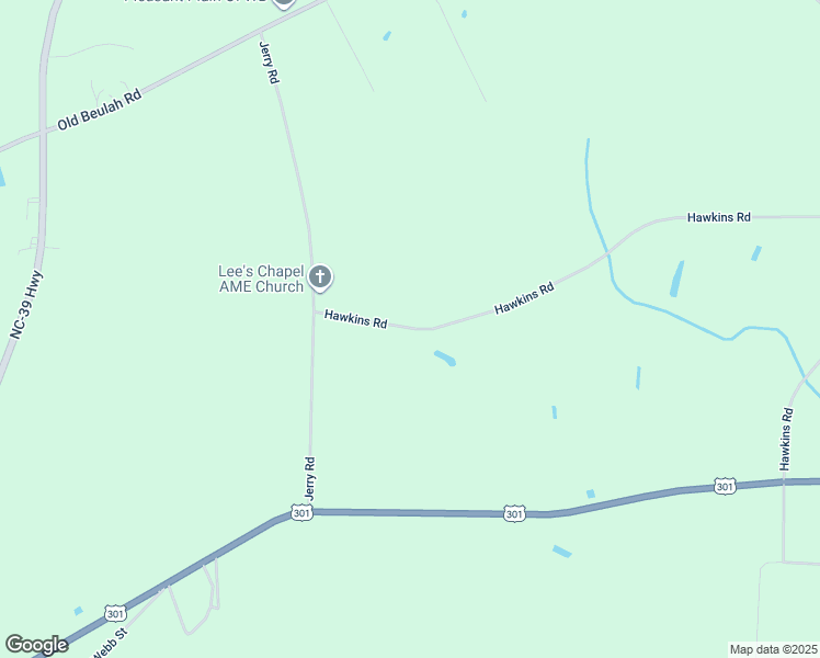 map of restaurants, bars, coffee shops, grocery stores, and more near 93 Hawkins Road in Selma