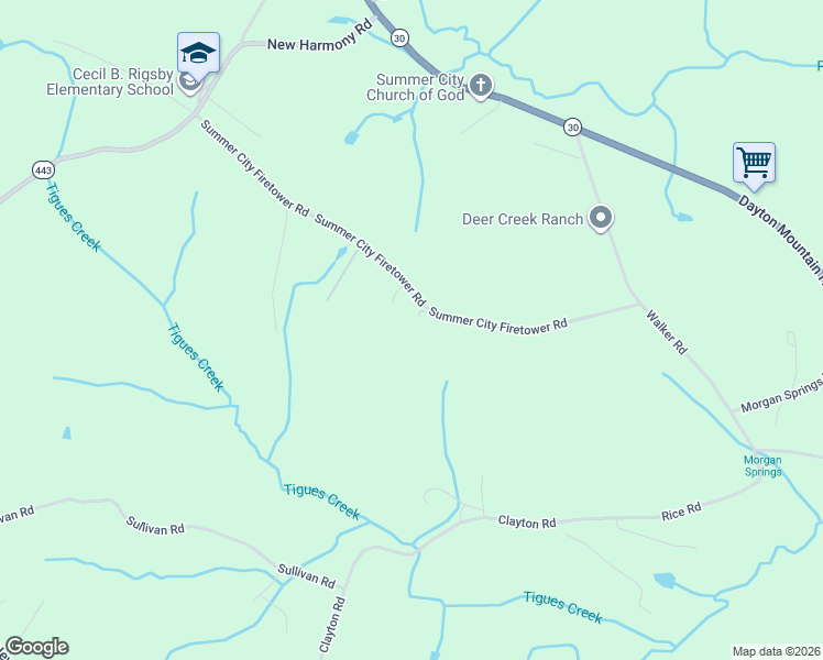 map of restaurants, bars, coffee shops, grocery stores, and more near 843 Summer City Firetower Road in Pikeville