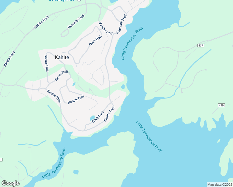 map of restaurants, bars, coffee shops, grocery stores, and more near 109 Kuni Trail in Vonore