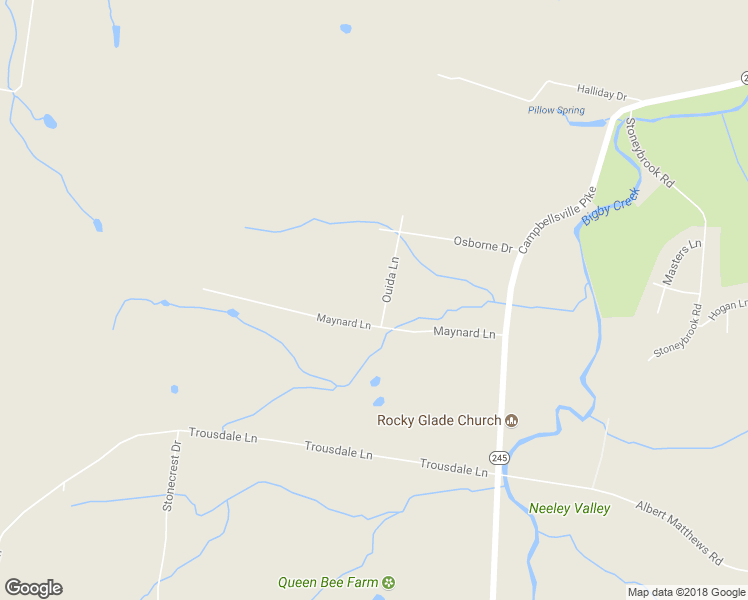 map of restaurants, bars, coffee shops, grocery stores, and more near 206 Ouida Lane in Columbia