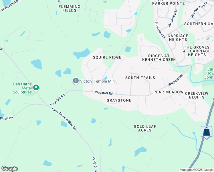 map of restaurants, bars, coffee shops, grocery stores, and more near 812 Durango Court in Fuquay-Varina
