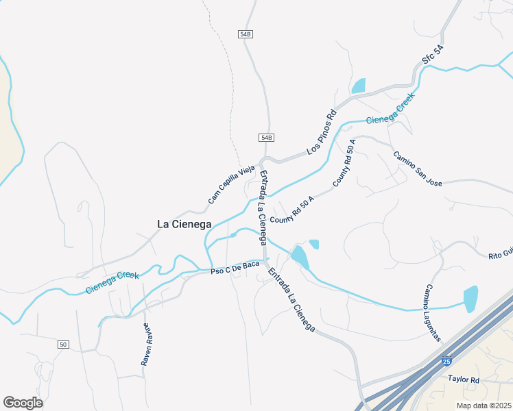 map of restaurants, bars, coffee shops, grocery stores, and more near 102 Entrada La Cienega in Santa Fe