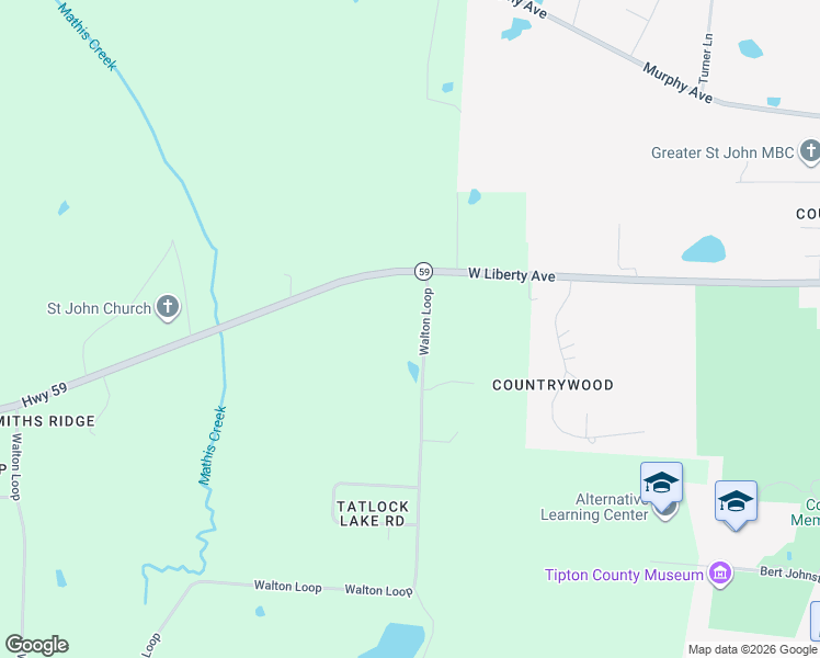 map of restaurants, bars, coffee shops, grocery stores, and more near 127 Walton Loop in Covington