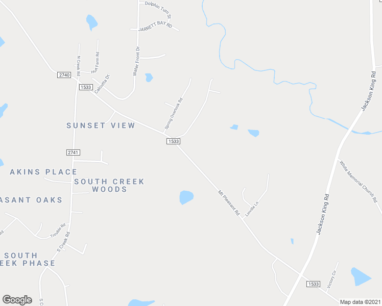 map of restaurants, bars, coffee shops, grocery stores, and more near 3346 Mount Pleasant Road in Johnston County