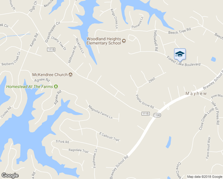 map of restaurants, bars, coffee shops, grocery stores, and more near 120 Ridgebrook Drive in Mooresville