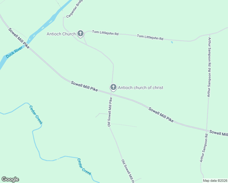 map of restaurants, bars, coffee shops, grocery stores, and more near 4415 Old Sowell Mill Pike in Columbia