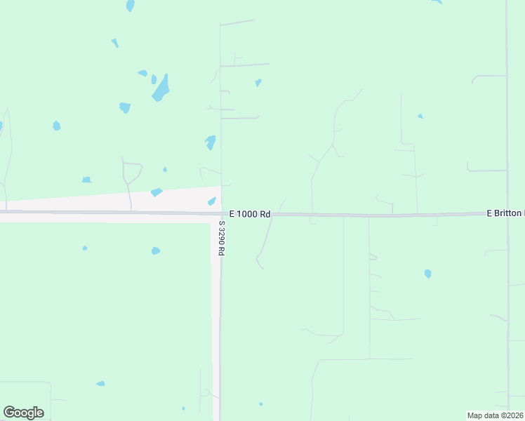 map of restaurants, bars, coffee shops, grocery stores, and more near 20950 East Britton Road in Harrah